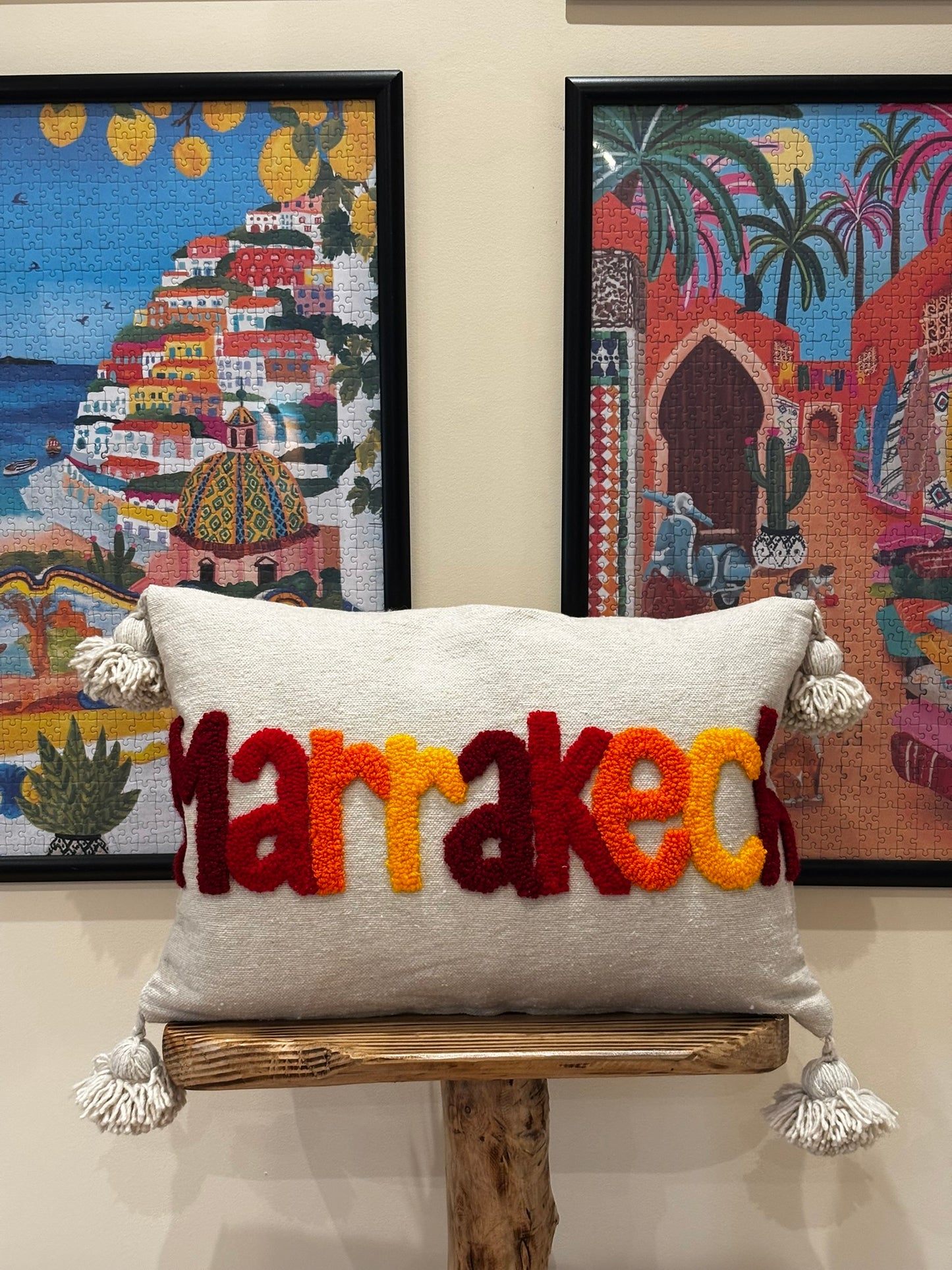 Coussin Berbère 60 × 45 cm – Fait main au Maroc marrakech