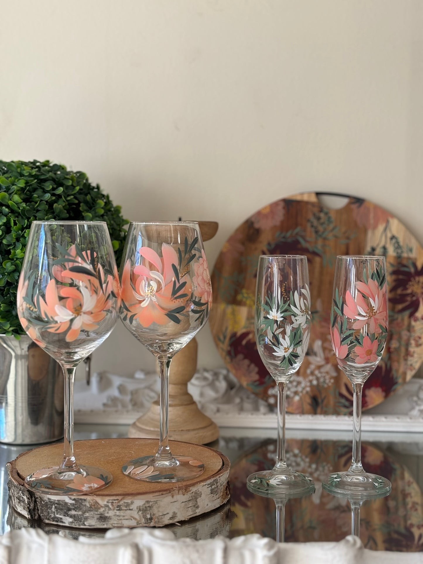 coffret Love Bloom - coffret de mariage table d'honneur mariés décoration de table